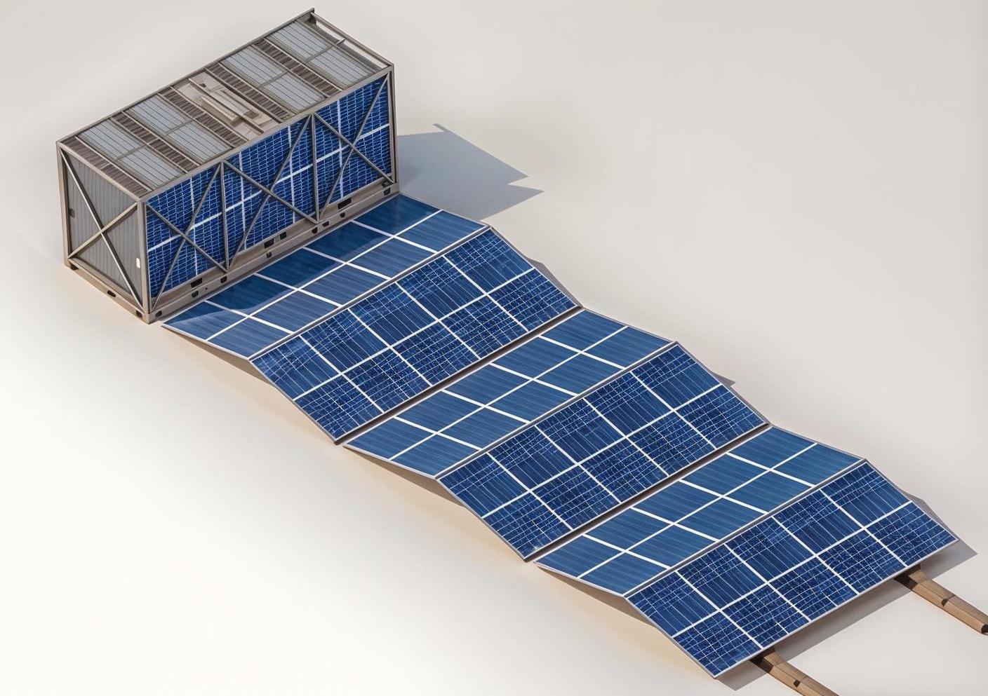 Solarfold™ Container in Construction Site Application