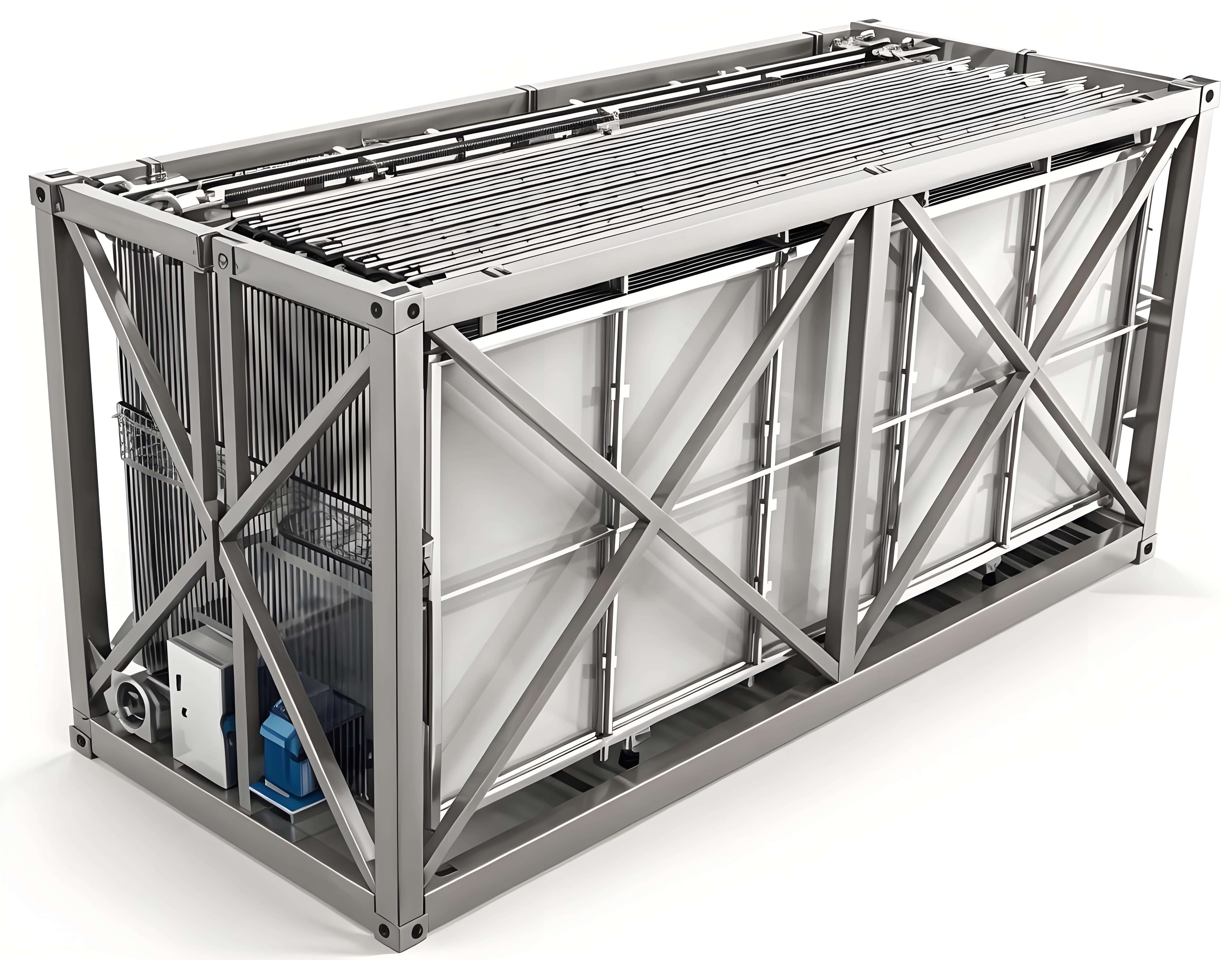 Solarfold™ Mobile Solar Container System in deployment